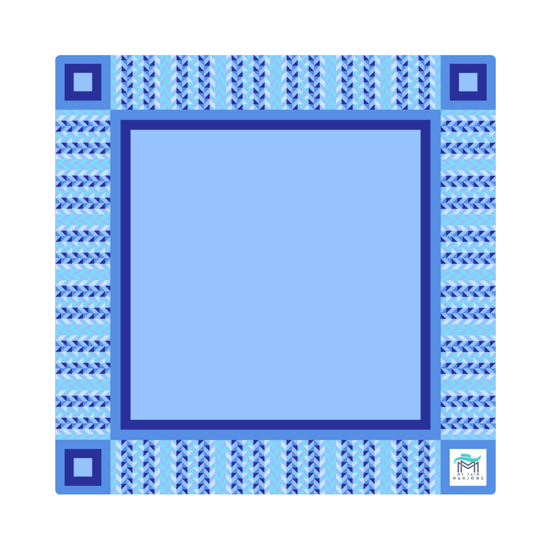 Mahjong Crystal Prism Accessories Bundle (Tote, Racks, & Mat)