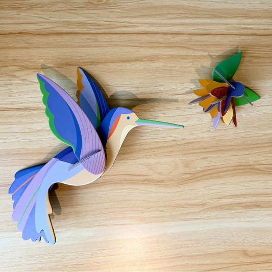 3D Wall Art - Hummingbird