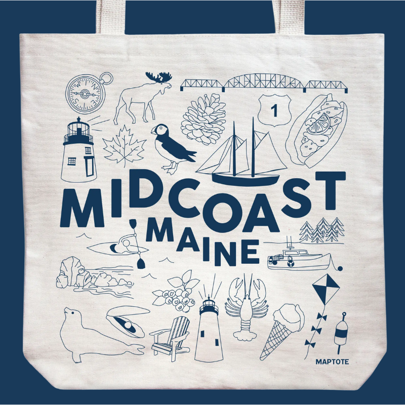 Midcoast Maine Market Tote
