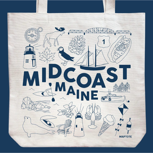 Midcoast Maine Market Tote