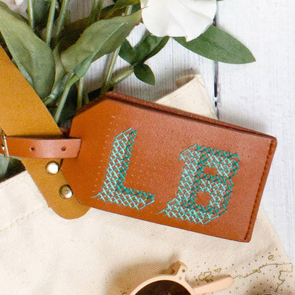Stitch Your Own Luggage Tag