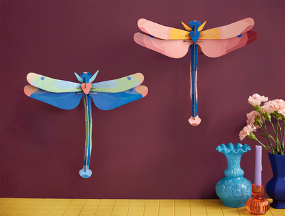 3D Wall Art | Blue Dragonfly
