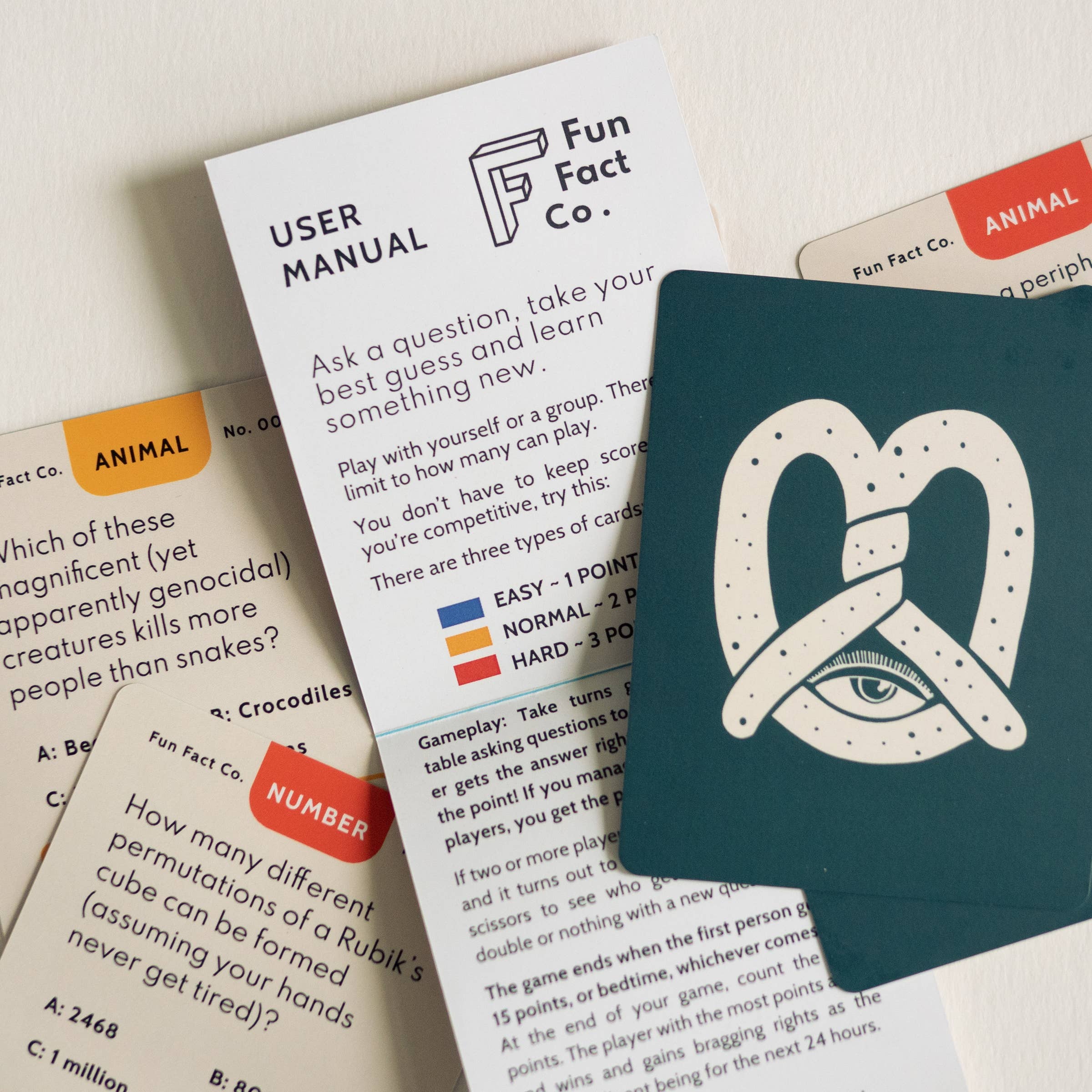 The Party Mix: A Fun Fact Trivia Card Game