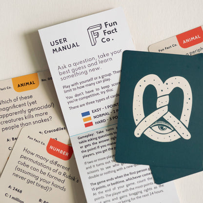 Party Mix: A Fun Fact Trivia Card Game