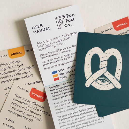 Party Mix: A Fun Fact Trivia Card Game