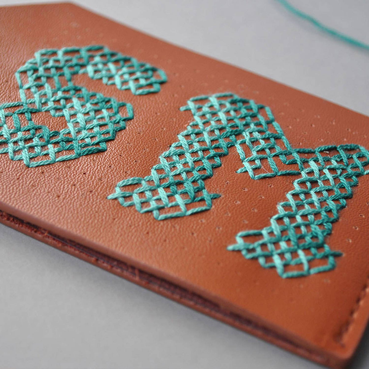 Stitch Your Own Luggage Tag