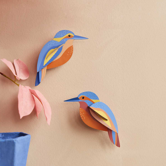 3D Wall Art - Kingfishers