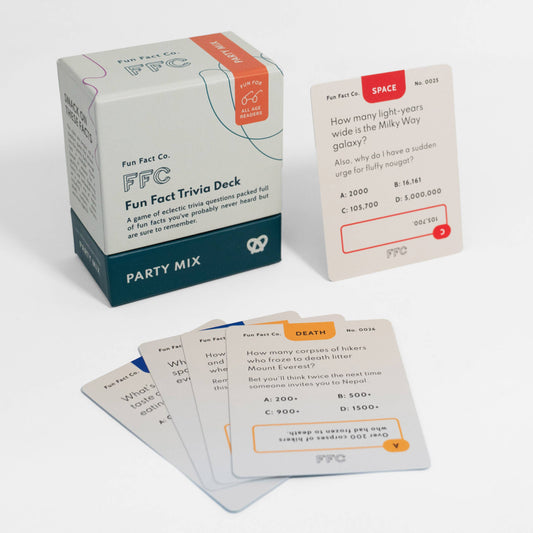 Party Mix: A Fun Fact Trivia Card Game