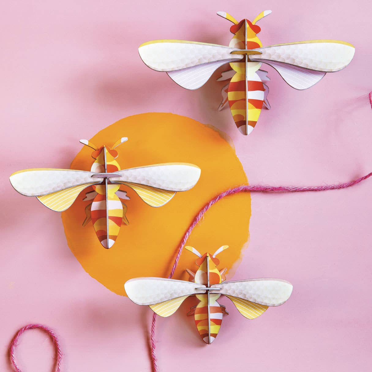 3D Wall Art - Honey bees (set of 3)
