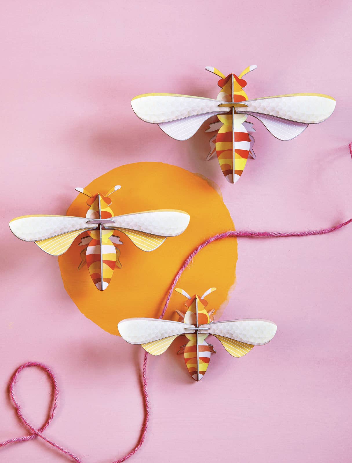 3D Wall Art - Honey bees (set of 3)