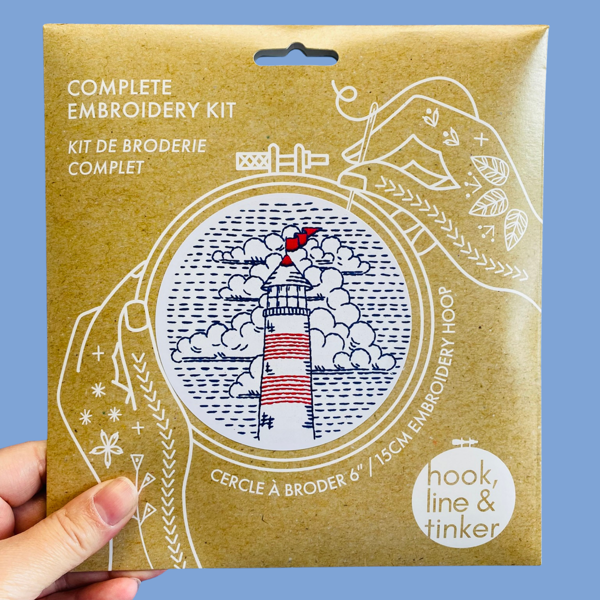 Lighthouse Embroidery Kit
