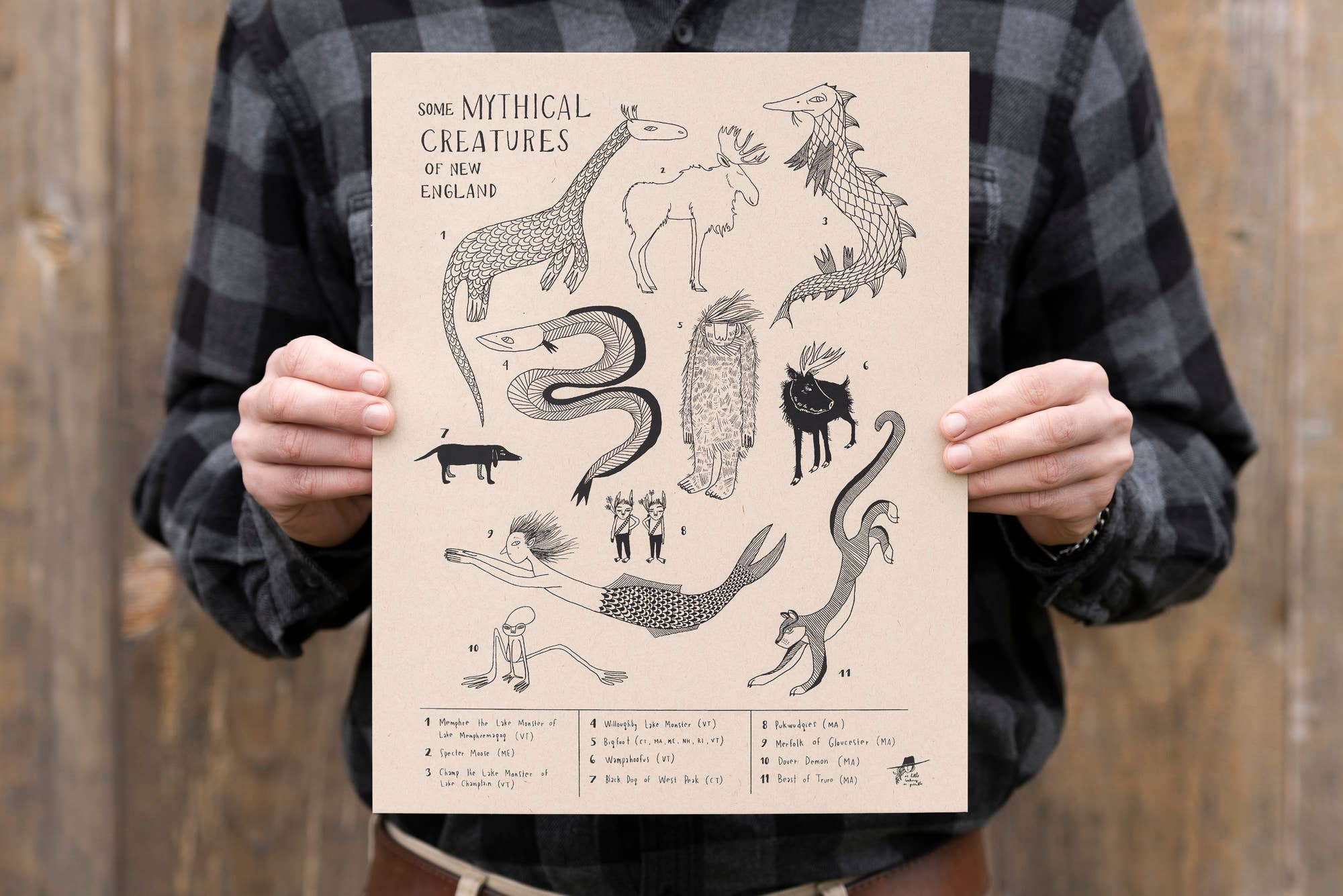 Some Mythical Creatures of New England