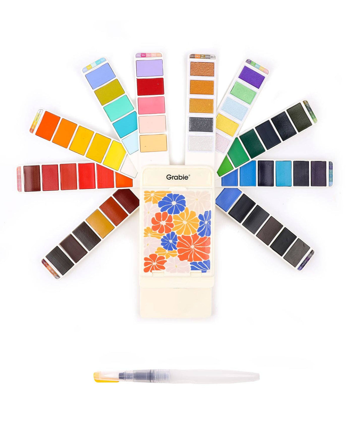 Foldable Watercolor Set (56 colors)