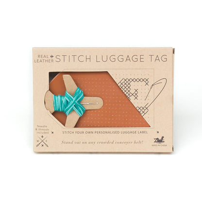 Stitch Your Own Luggage Tag