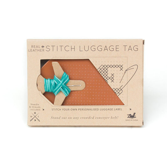 Stitch Your Own Luggage Tag