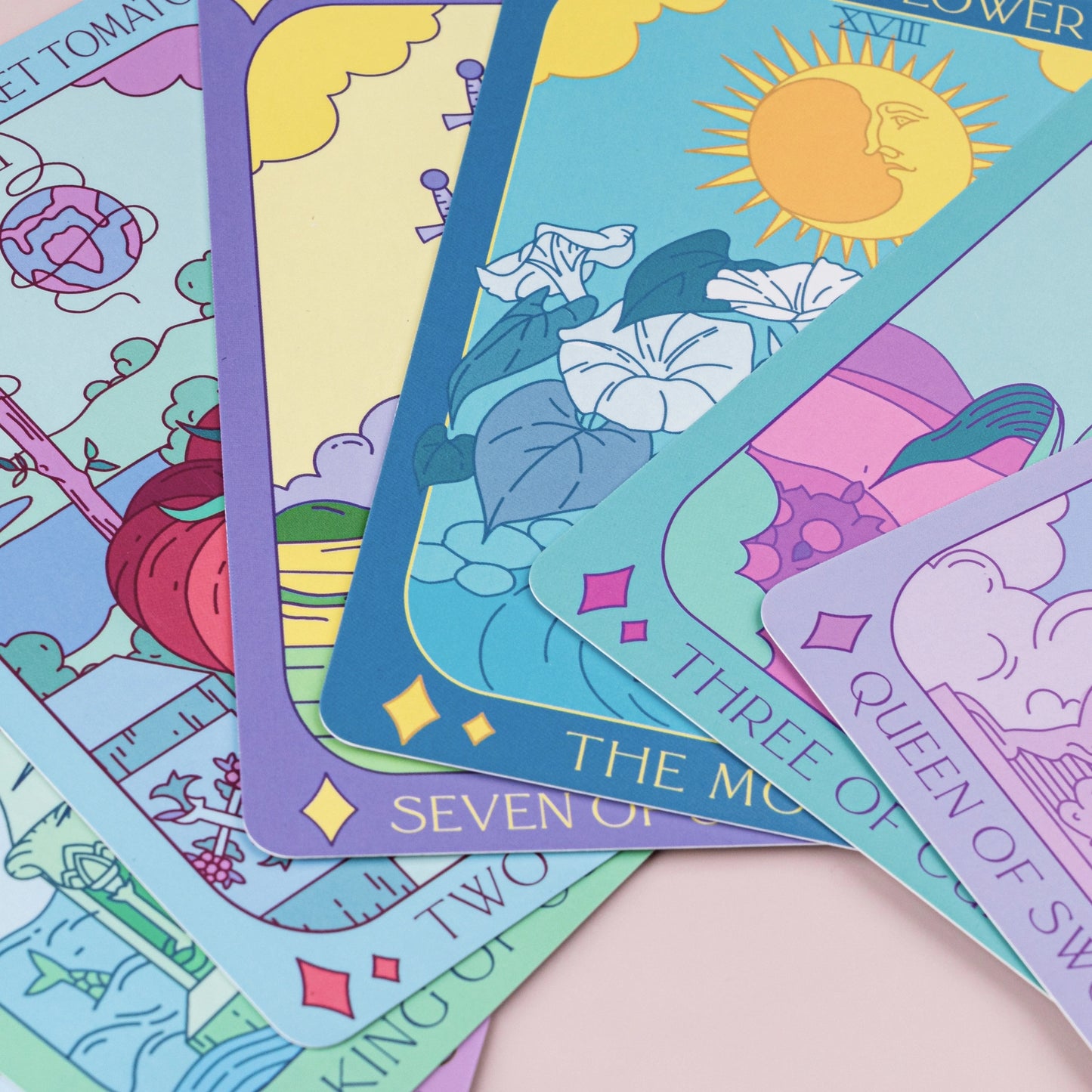 Botanical Tarot Deck & Guidebook