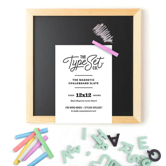 Black Magnetic Chalkboard