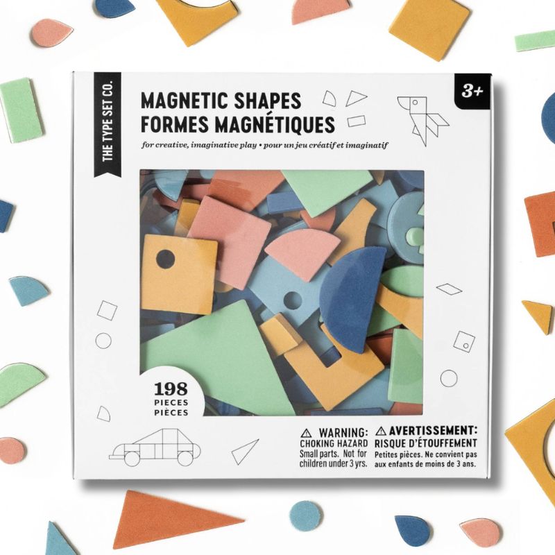 Magnetic Foam Shapes (198 pieces)