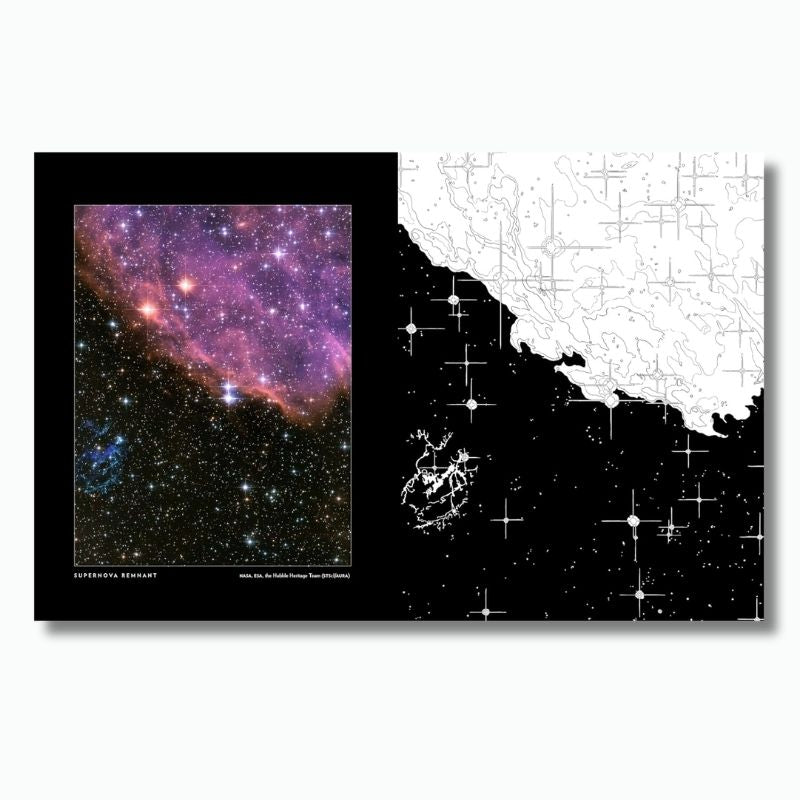 Earth and Space Coloring Book