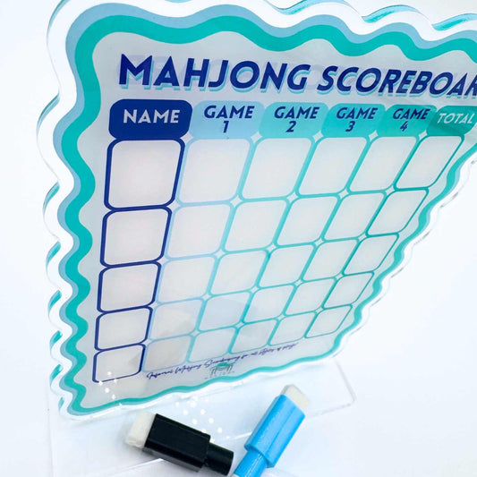 Mahjong Dry-Erase Score Board