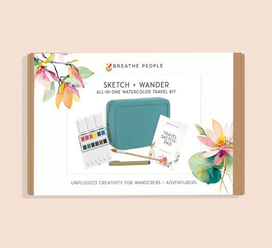 Sketch + Watercolor Travel Kit