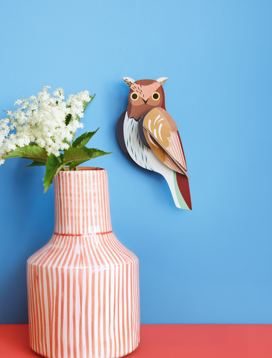 3D Wall Art - Tawny Owl