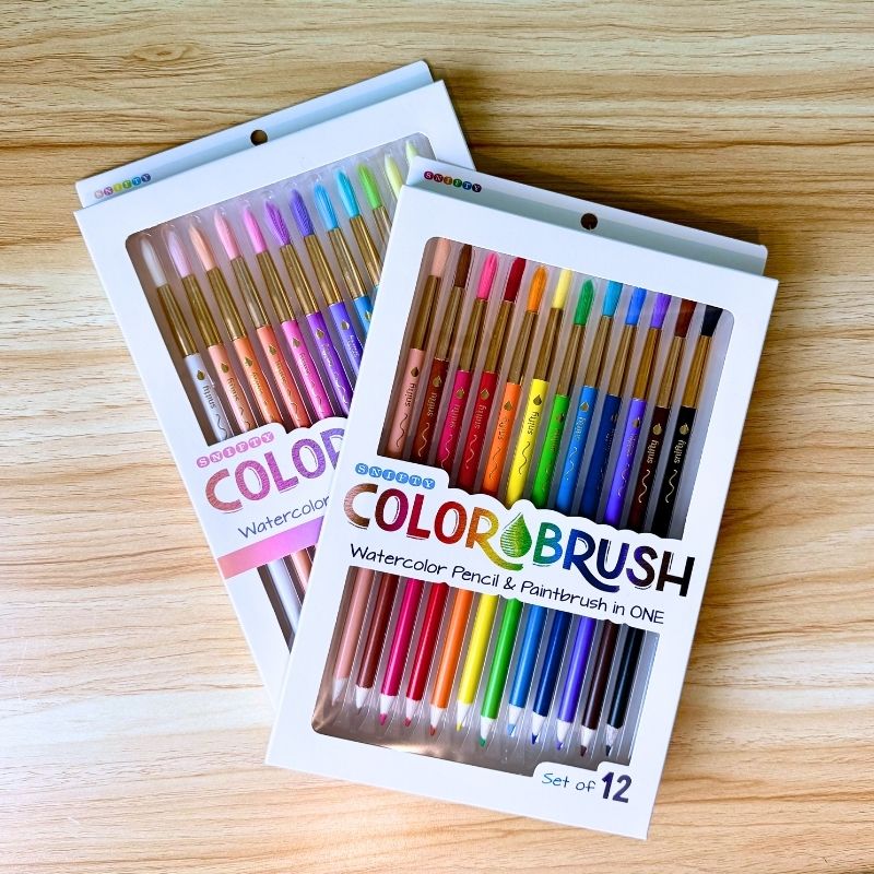 Color Brush - watercolor pencils & paintbrushes