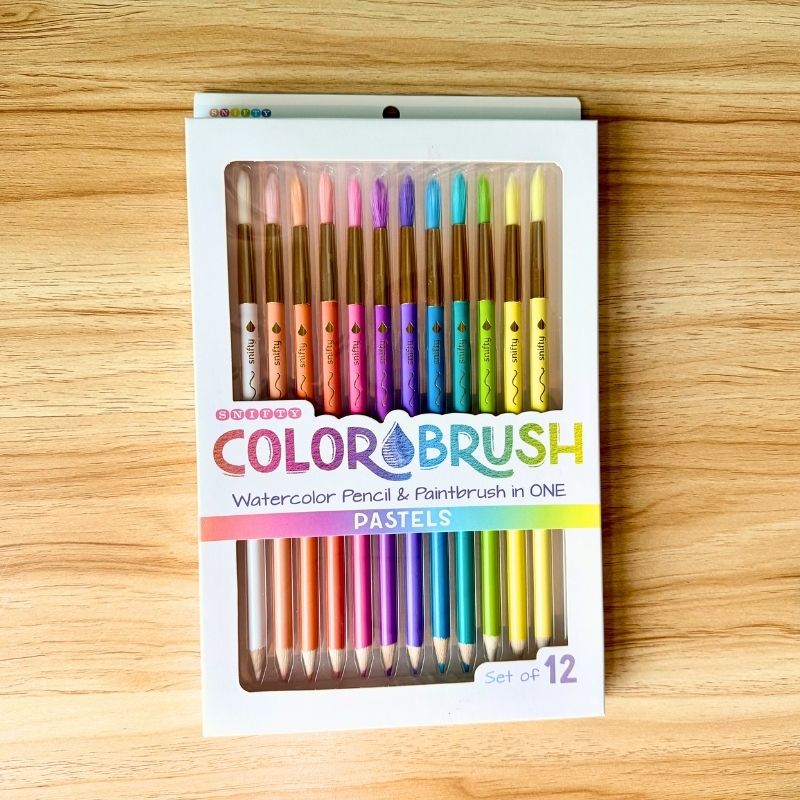 Color Brush (Pastels) - watercolor pencils & paintbrushes