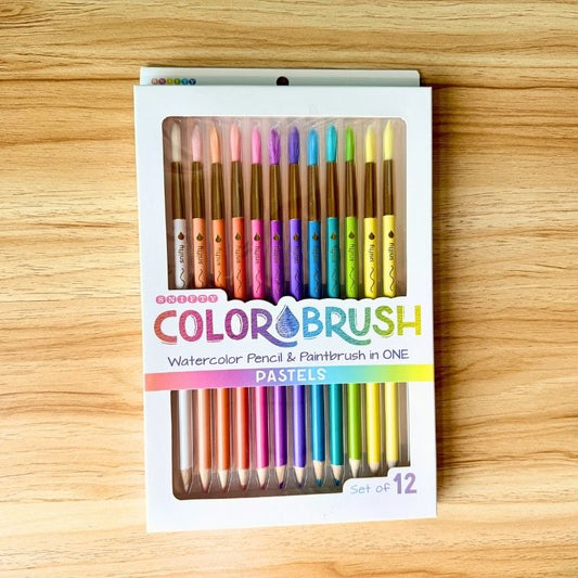 Color Brush (Pastels) - watercolor pencils & paintbrushes