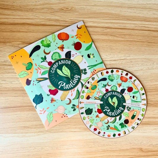 Companion Planting Spinner Card