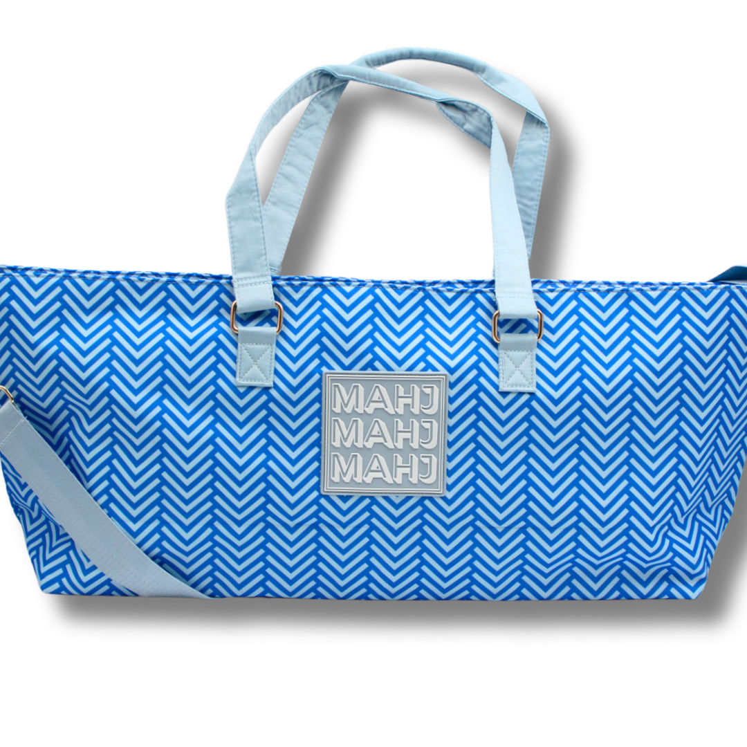 Mahjong Crystal Prism Accessories Bundle (Tote, Racks, & Mat)