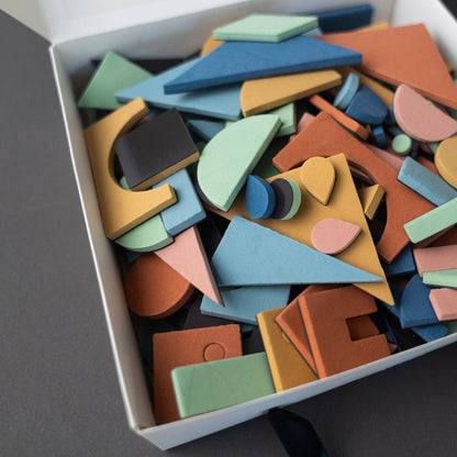 Magnetic Foam Shapes (198 pieces)