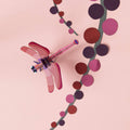 3D Wall Art - Ruby Dragonfly