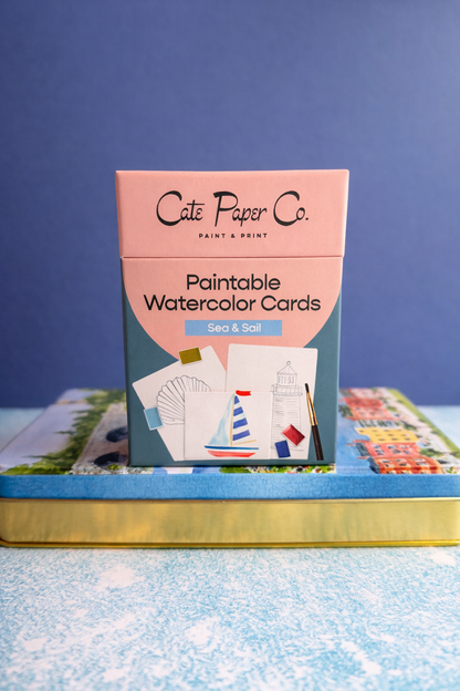 Mini Watercolor Card Decks