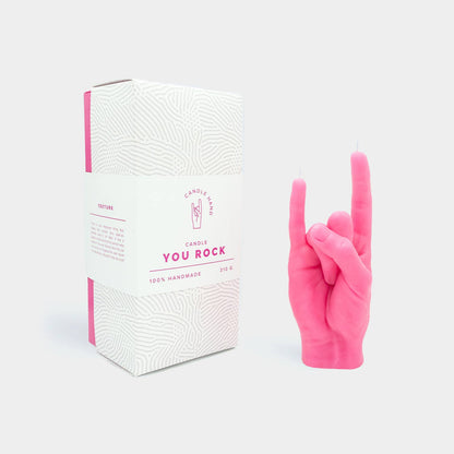 Hand-Shaped Candles