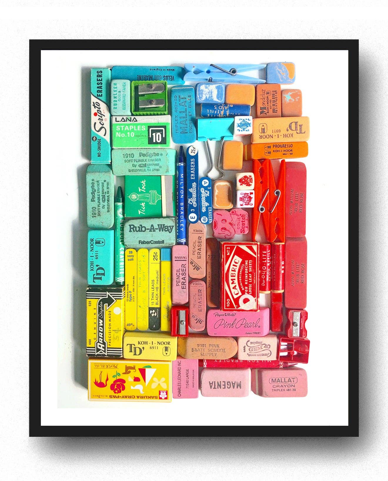 Eraser Arrangement No. 4