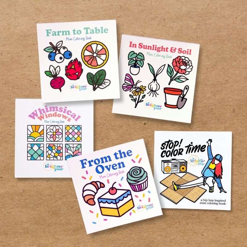 Mini Coloring Books