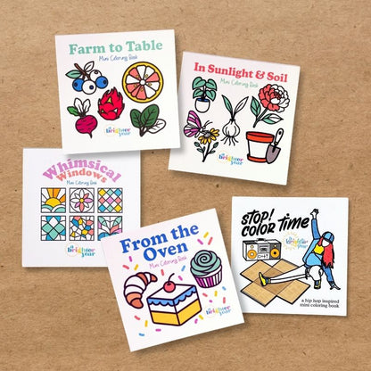 Mini Coloring Books