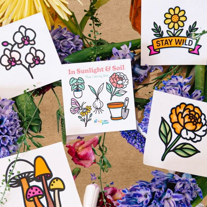 Mini Coloring Books